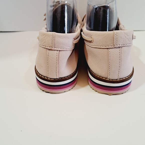 Sperry A/O 2-Eye Stacked Eva Multi Stripe in Rose Size 12 - Picture 6 of 12